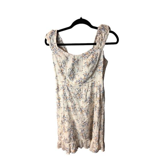 Old Navy Dresses & Skirts - Old Navy Floral Ruffled Mini Dress Sz M